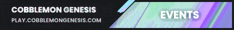 Cobblemon Genesis Cobblemon server banner - play.cobblemongenesis.com