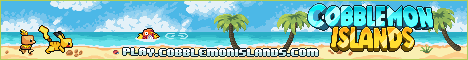 Cobblemon Islands Cobblemon server banner