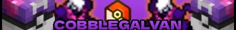 CobbleGalvan Cobblemon server banner - play.cobblegalvan.com