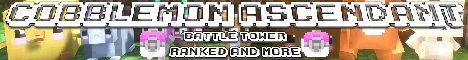 Cobblemon Ascendant Cobblemon server banner - play.cobblemonascendant.gg