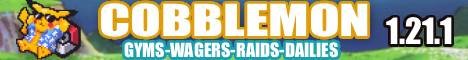 Cobblemon Paradise Cobblemon server banner - mc.cobblemonparadise.com
