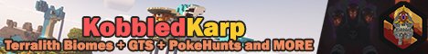 KobbledKarp Cobblemon server banner - play.kobbledkarp.com