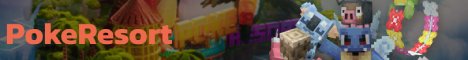 PokeResort Cobblemon server banner - cobble.pokeresort.com:25556